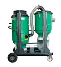 Hemming HE 3450-ZV Industriesauger 3.450 W, Staubklasse M, mit Zyklon-Vorabscheider auf Fahrgestell